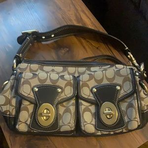 Signature Legacy Coach handbag